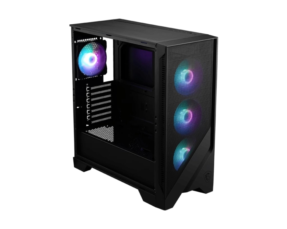 Thùng máy Case MSI MAG Forge 320R AirFlow | Kèm sẵn 4 fan ARGB